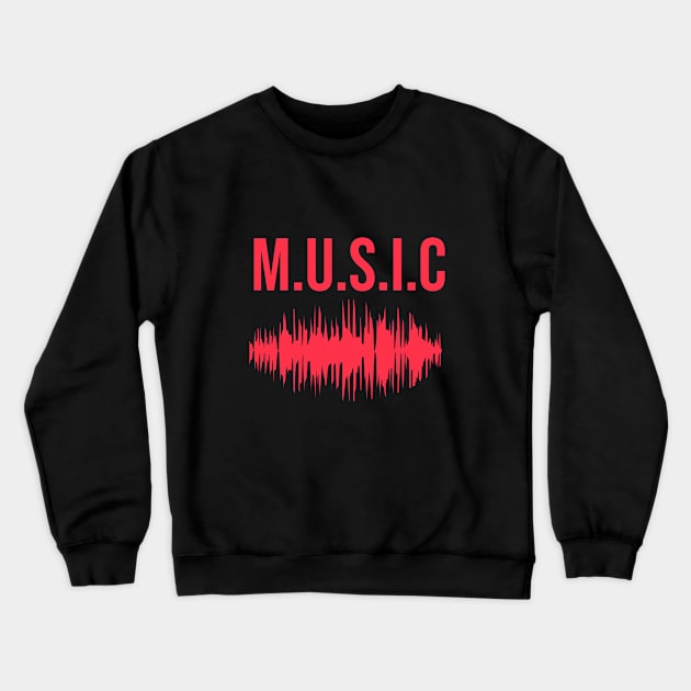 Music gifts Crewneck Sweatshirt by cypryanus